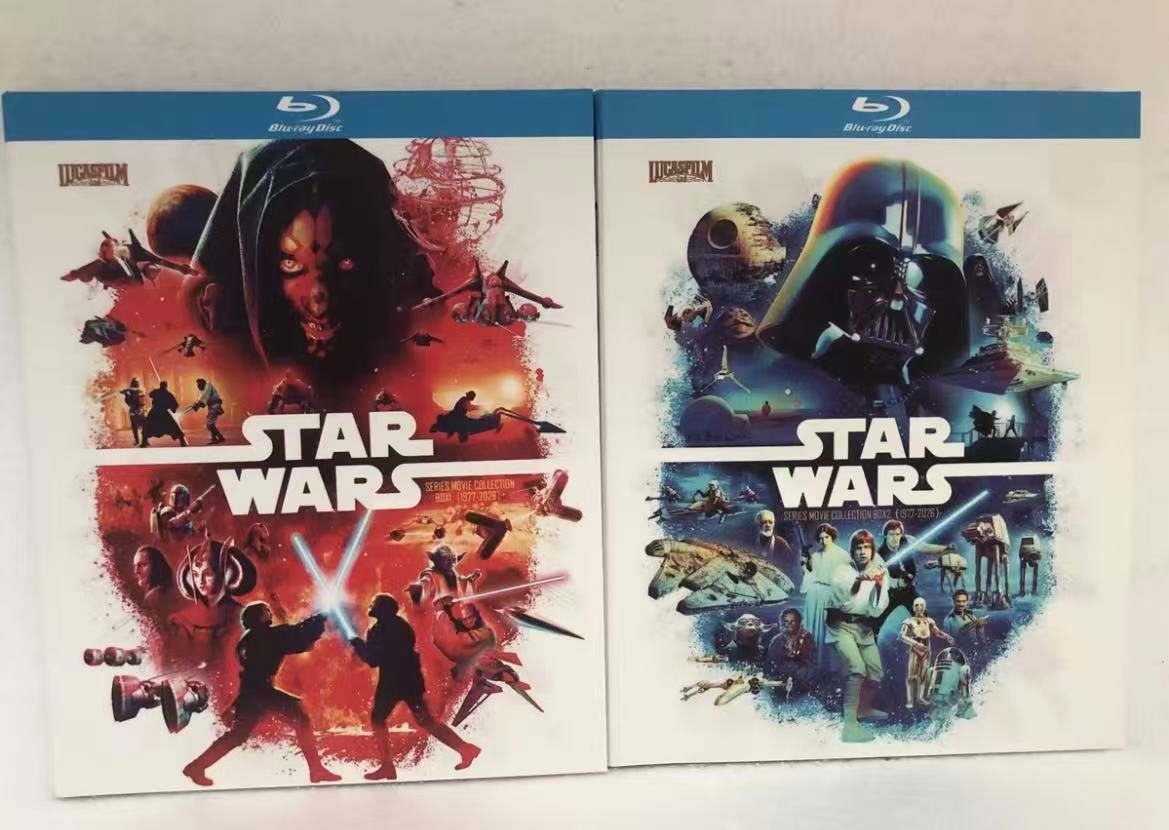 日本語吹替あり スター・ウォーズ シリーズ16本まとめ ブルーレイ Blu-ray BOX