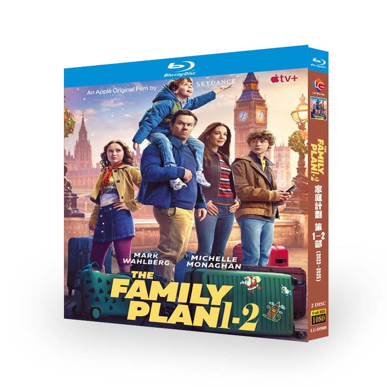 ファミリー・プラン シーズン1-2 DVD ブルーレイ Blu-ray-BOX 日本語字幕