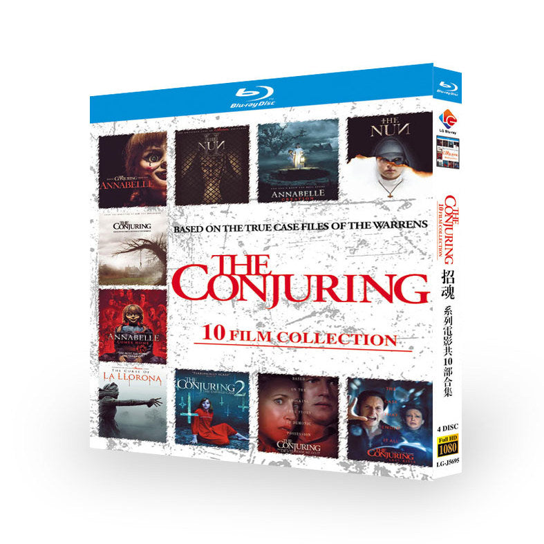 海外ホラー映画『死霊館』10作 DVD ブルーレイ Blu-ray-BOX 日本語字幕