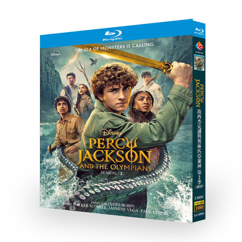 日本語吹替 パーシー・ジャクソンとオリンポスの神々 シーズン2 DVD ブルーレイ Blu-ray BOX