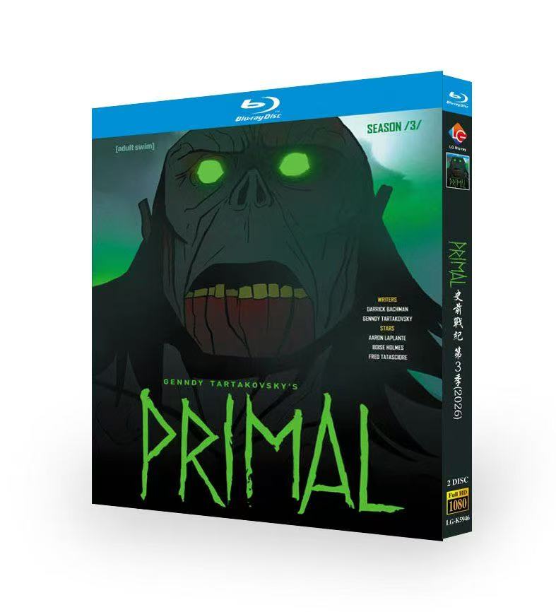 日本語吹替 プライマル シーズン3 Blu-ray BOX