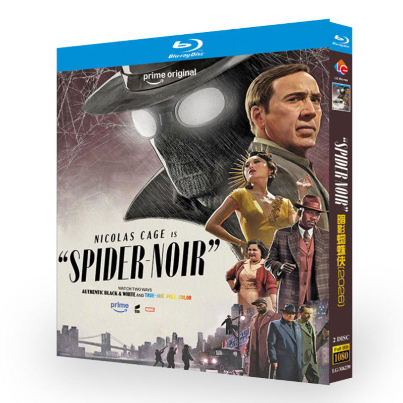 日本語吹替あり スパイダー・ノワール DVD Blu-ray BOX