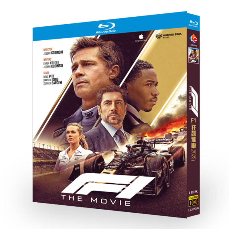 日本語吹替あり海外映画『F1/エフワン』 ブルーレイ Blu-ray-BOX