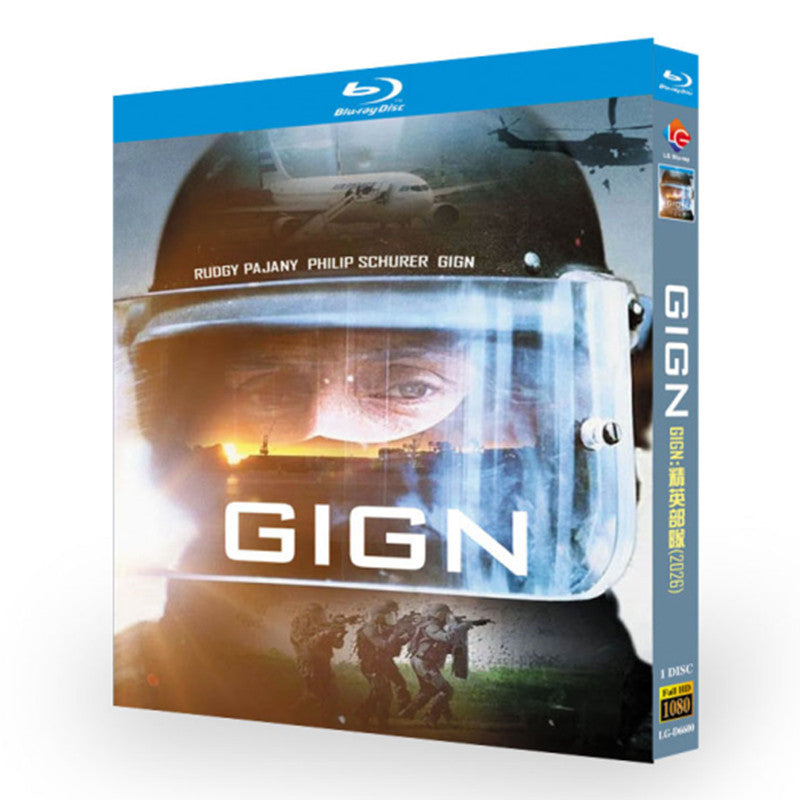 日本語吹替 G.I.G.N. フランス特殊部隊 DVD Blu-ray BOX