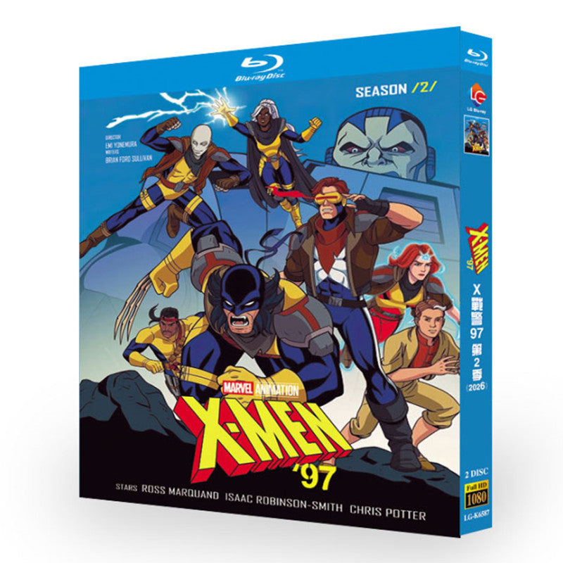 日本語字幕アニメ「X-Men '97」シーズン2 Blu-ray BOX 高画質 海外正規品