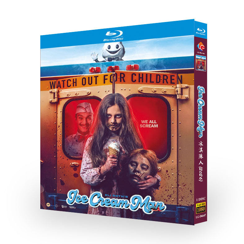 日本語字幕あり 洋画 アイスクリームマン(原題:Ice Cream Man) Blu-ray BOX