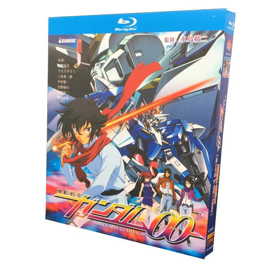 「機動戦士ガンダム00」 ファーストシーズン+ファーストシーズン DVD ブルーレイ Blu-ray 海外正規品 ワールドTV
