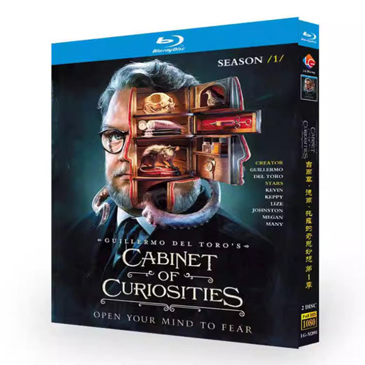 日本語吹替 海外ドラマ「ギレルモ・デル・トロの驚異の部屋」ブルーレイ Blu-ray-BOX