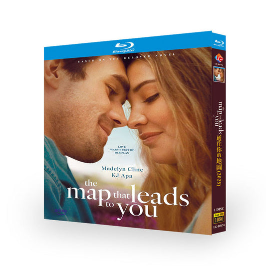 日本語吹替あり海外映画『君を見つけるための地図』 ブルーレイ Blu-ray-BOX