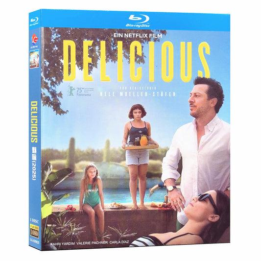 日本語吹替洋画「デリシャス」ブルーレイ Blu-ray BOX  高画質 正規品 ワールドTV
