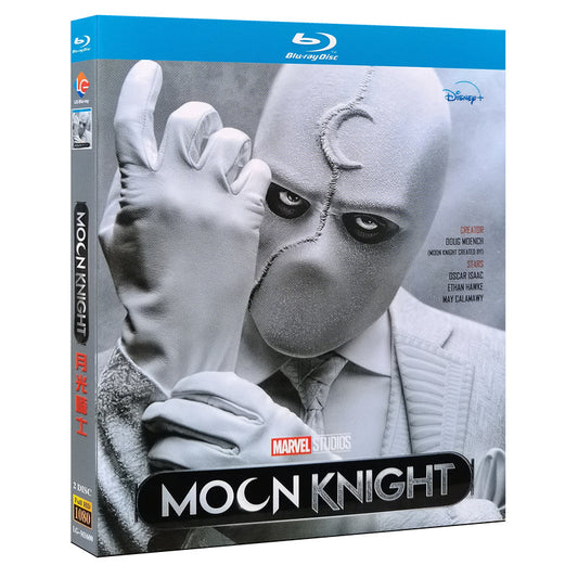 海外ドラマ「ムーンナイト」ブルーレイ　Blu-ray　日本語吹替あり オスカー・アイザック、イーサン・ホーク 全話 海外盤 ワールドTV