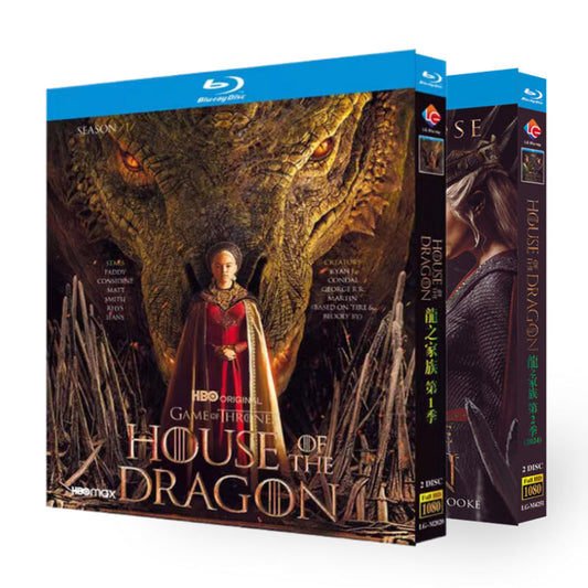 日本語吹替あり海外ドラマ「ハウス・オブ・ザ・ドラゴン」シーズン1+2 Blu-ray BOX 高画質 海外正規品 ワールドTVブルーレイ専門店