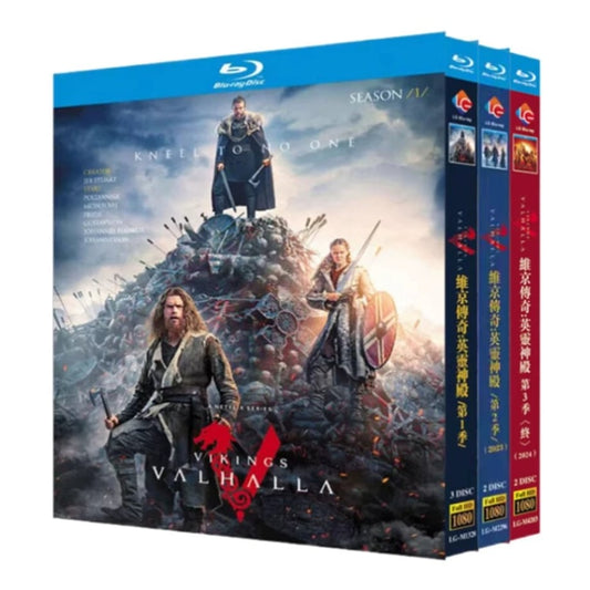 日本語吹替え『ヴァイキング ～ヴァルハラ～ 』DVD&ブルーレイ Blu-ray カタリナ・ブラチナ / マキシン・ドロシンスキー 正規品 ワールドTV