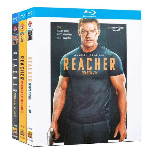 日本語吹替あり海外ドラマ「リーチャー ～正義のアウトロー～」3セット Blu-ray BOX 高画質 海外正規品 ワールドTVブルーレイ専門店