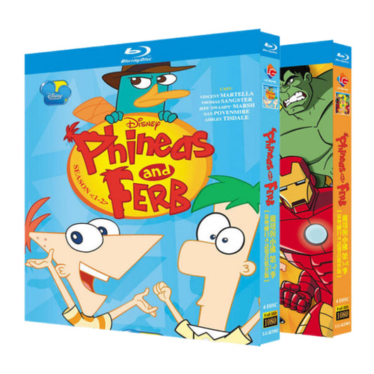「フィニアスとファーブ」ブルーレイ Blu-ray BOX 高画質 海外正規品