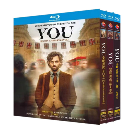 日本語吹替あり海外ドラマ「YOU －君がすべて－」５作品 ブルーレイ Blu-ray BOX 高画質 海外正規品 ワールドTVブルーレイ専門店