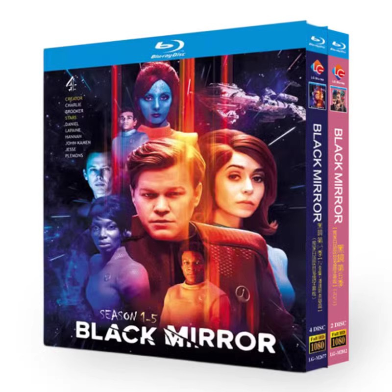 海外ドラマ「ブラック・ミラー」Blu-ray ブルーレイ 6作 高画質 全話 海外盤 ワールドTV