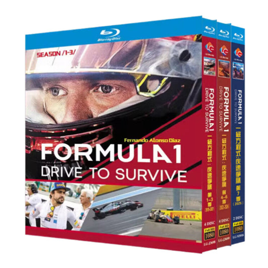 Formula 1: 栄光のグランプリ 7シーズン Blu-ray BOX 高画質 海外正規品 ワールドTVブルーレイ専門店