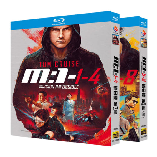 日本語吹替あり海外映画『ミッション：インポッシブル』シリーズ8作品セット ブルーレイ Blu-ray-BOX ワールドTVブルーレイ専門店