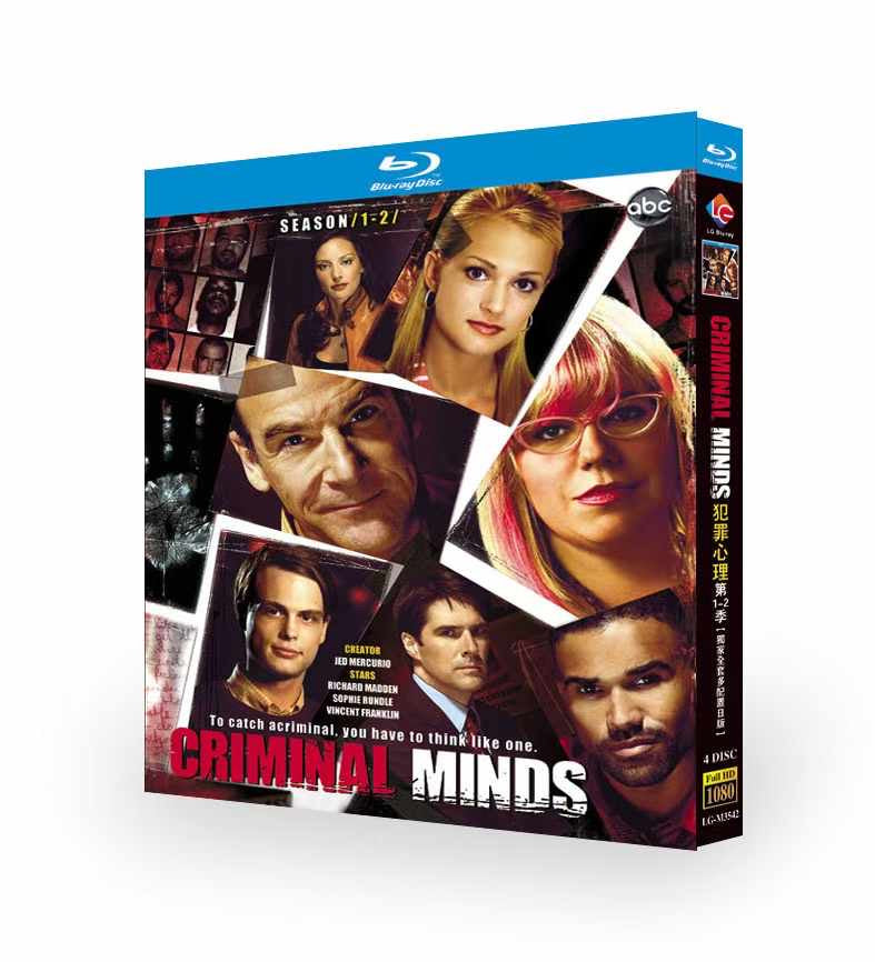 日本語吹替え海外ドラマ「クリミナル・マインド FBI行動分析課」 DVD ブルーレイ Blu-ray　ジョー・マンテーニャ﻿、トーマス・ギブソン﻿ ワールドTV