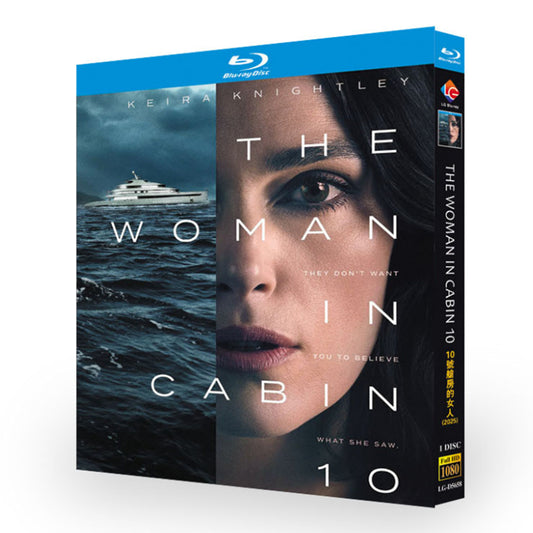 日本語吹替あり海外映画『第10客室の女』 ブルーレイ Blu-ray-BOX