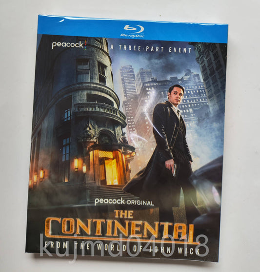 日本語吹替あり海外ドラマ「ザ・コンチネンタル: ジョン・ウィックの世界から」ブルーレイ　Blu-ray コリン・ウッデル、メル・ギブソン 全話 海外盤 ワールドTV