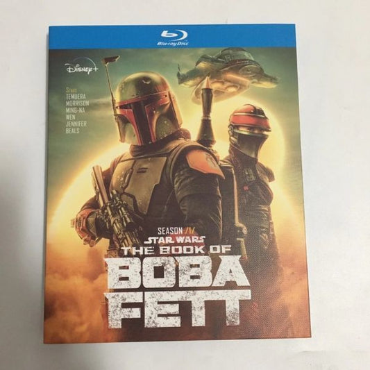 海外ドラマ「ボバ・フェット　ブルーレイ　Blu-ray The Book of Boba Fett　日本語吹替あり　テムエラ・モリソン ミンナ・ウェン 全話 海外盤 ワールドTV