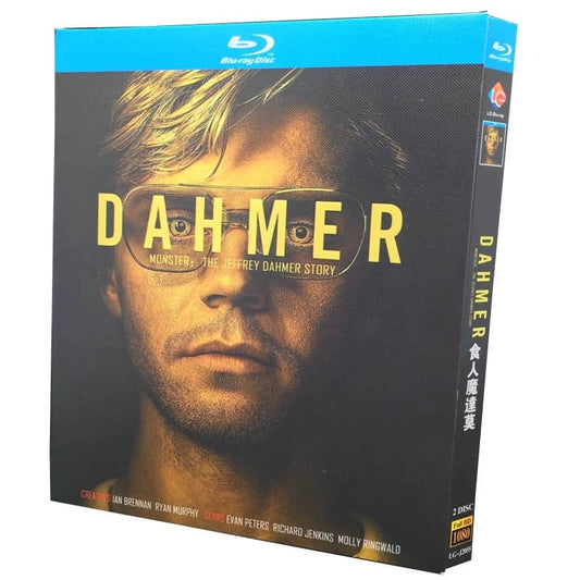 海外ドラマ「ダーマー」 Blu-ray ブルーレイ 日本語吹替えあり　エヴァン・ピーターズ、リチャード・ジェンキンス、ニーシー・ナッシュ 高画質 全話 海外盤 ワールドTV