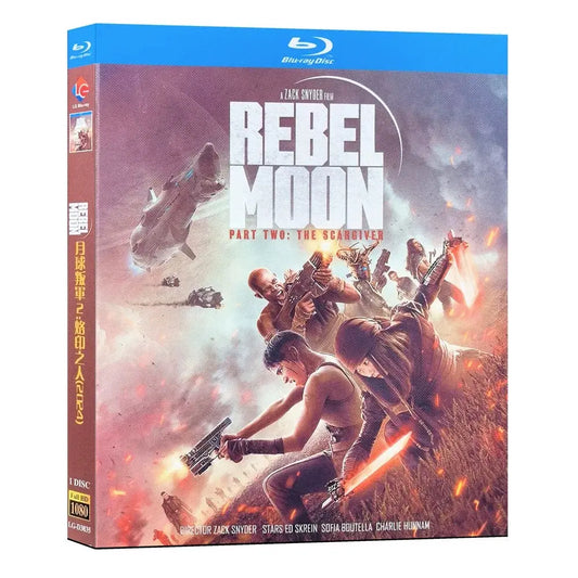 日本語吹替えあり洋画「REBEL MOON パート2 傷跡を刻む者」 Blu-ray ソフィア・ブテラ﻿、ジャイモン・フンスー、高画質 全話 海外盤 ワールドTV