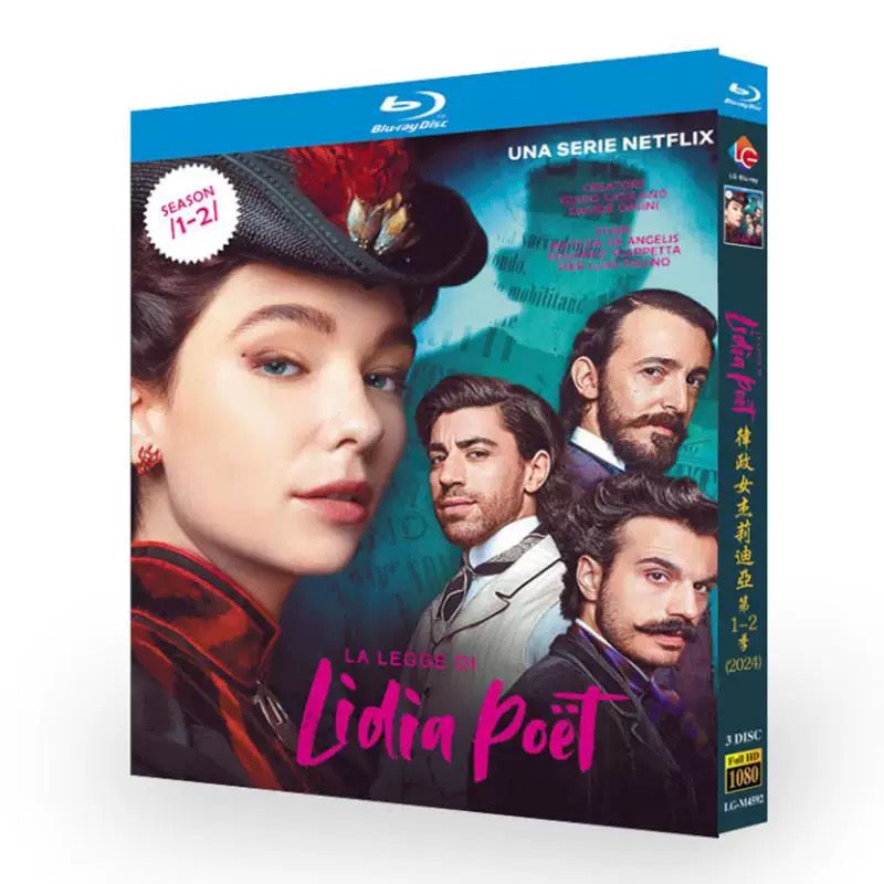 日本語字幕あり海外ドラマ「リディア・ポエットの法律」Blu-ray BOX 高画質 海外正規品 ワールドTVブルーレイ専門店