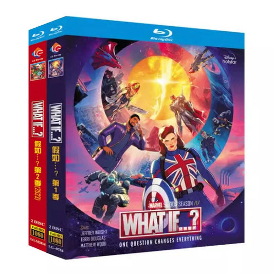 日本語吹替あり海外ドラマ「ホワット・イフ...?シーズン1+2」Blu-ray BOX 高画質 海外正規品 ワールドTVブルーレイ専門店