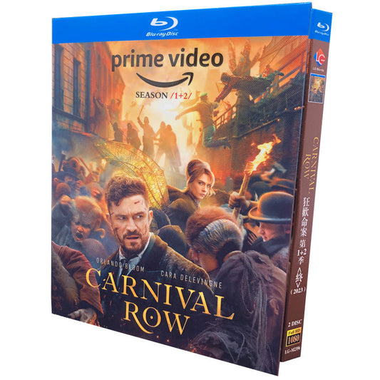 海外ドラマ「カーニバル・ロウ」ブルーレイ Blu-ray 日本語吹替えあり オーランド・ブルーム、 ワールドTV