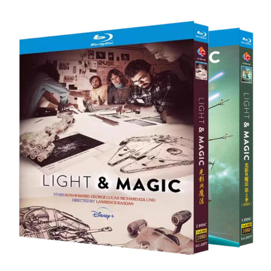 ドキュメンタリー「ライト＆マジック」第一期+第二期ブルーレイ Blu-ray BOX 高画質 海外正規品 ワールドTVブルーレイ専門店