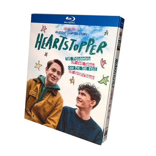 海外ドラマ「HEARTSTOPPER ハートストッパー」ブルーレイ　Blu-ray 日本語吹替あり　キット・コナー、ジョー・ロック 全話 海外盤 ワールドTV