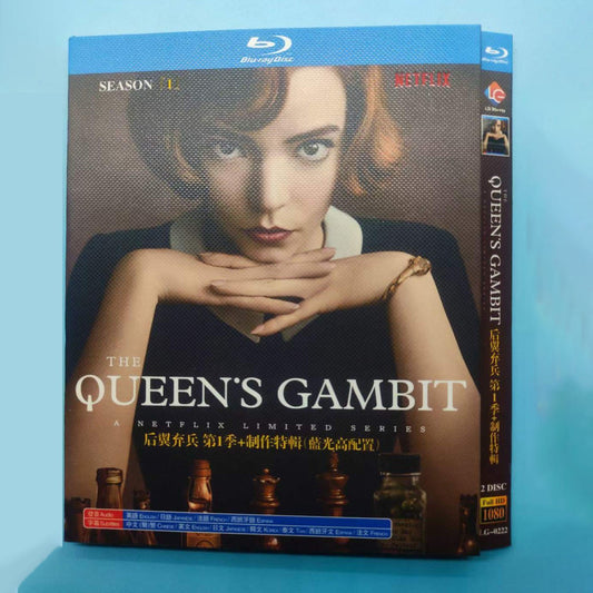 海外ドラマ『クイーンズ・ギャンビット』ブルーレイ Blu-ray 日本語吹替えあり ワールドTV