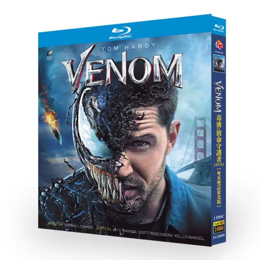 日本語字幕洋画「ヴェノム」ブルーレイ Blu-ray BOX 高画質 正規品 ワールドTV