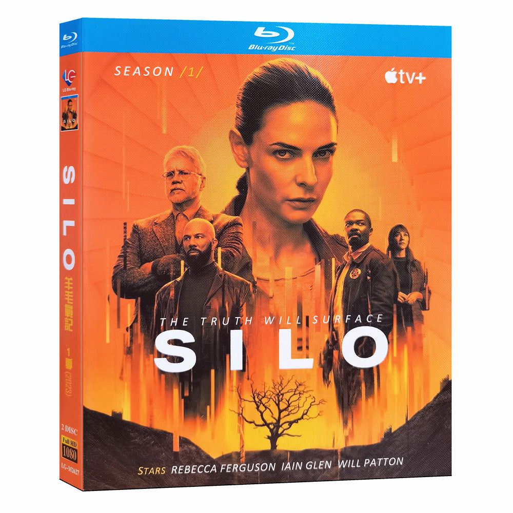 海外ドラマ「サイロ」 Blu-ray ブルーレイ　日本語字幕あり　 レベッカ・ファーガソン、コモン、高画質 全話 海外盤 ワールドTV