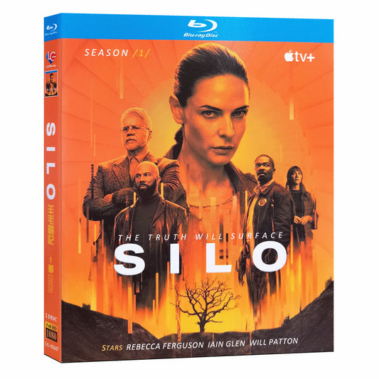 海外ドラマ「サイロ」 Blu-ray ブルーレイ　日本語字幕あり　 レベッカ・ファーガソン、コモン、高画質 全話 海外盤 ワールドTV