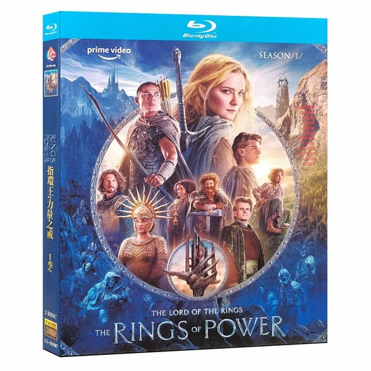 海外ドラマ「ロード・オブ・ザ・リング: 力の指輪」 Blu-ray ブルーレイ モーフィッド・クラーク、ベンジャミン・ウォーカー 日本語吹替えあり 全話 海外盤 ワールドTV