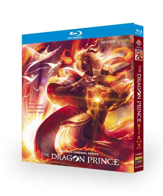 日本語吹替アニメ「ドラゴン王子」 DVD ブルーレイ Blu-ray　6シーズン作品 ワールドTVブルーレイ専門店