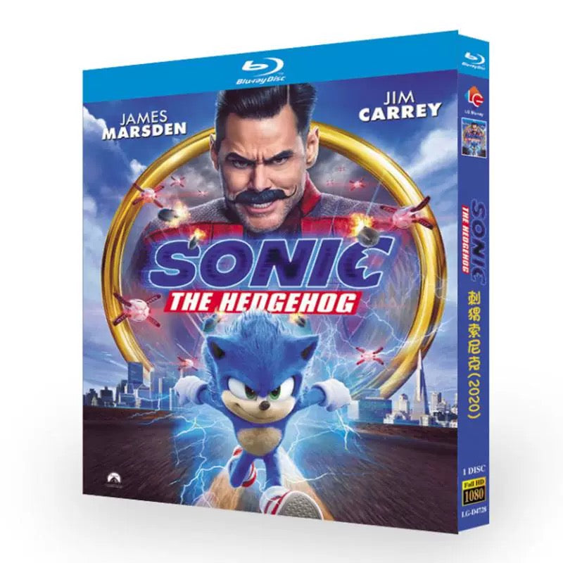 洋画「ソニック・ザ・ムービー」ブルーレイ Blu-ray BOX  高画質 正規品 ワールドTV