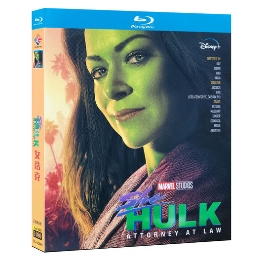 日本語吹替えあり海外ドラマ「シー・ハルク:ザ・アトーニー」 ブルーレイ　Blu-ray キム・ゴウン、ナム・ジヒョン、 高画質 全話 海外盤 ワールドTV