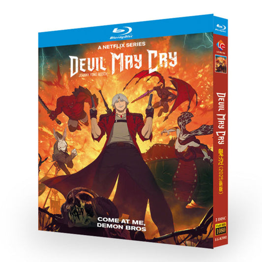 日本語吹替ありアニメ「Devil May Cry」デビルメイクライ Blu-ray BOX 高画質 海外正規品 ワールドTVブルーレイ専門店