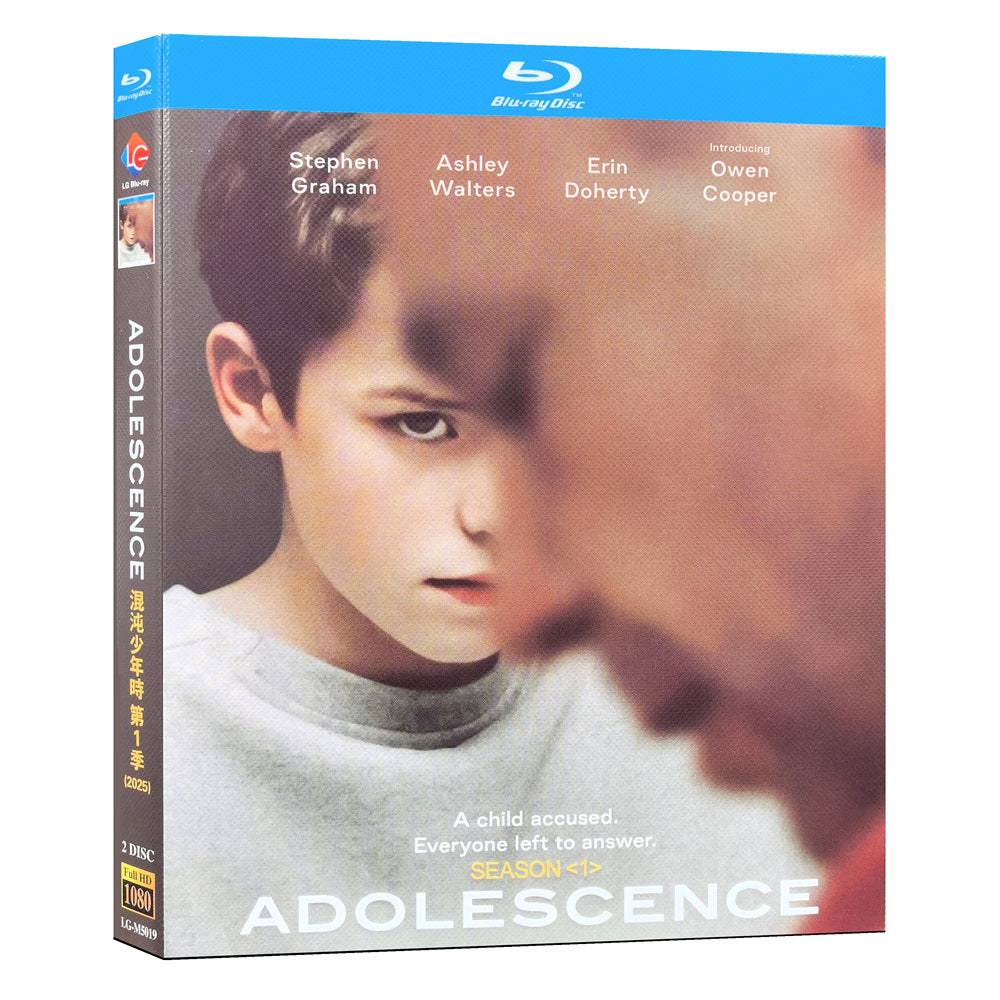日本語吹替あり海外ドラマ「アドレセンス」Blu-ray BOX 高画質 海外正規品 ワールドTVブルーレイ専門店
