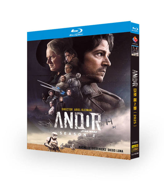 日本語吹替あり海外ドラマ「キャシアン・アンドー シーズン2」ブルーレイ Blu-ray BOX 全話収録 ワールドTVブルーレイ専門店