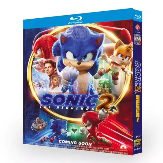 洋画「ソニック・ザ・ムービー／ソニック VS ナックルズ」ブルーレイ Blu-ray BOX  高画質 正規品 ワールドTV