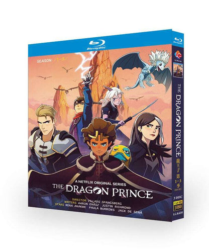 日本語吹替アニメ「ドラゴン王子」 DVD ブルーレイ Blu-ray　6シーズン作品 ワールドTVブルーレイ専門店