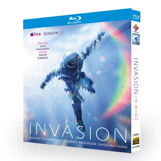 海外ドラマ「インベージョン2 」 シーズン2 Blu-ray ブルーレイ　ゴルシフテ・ファラハニ、忽那汐里、日本語字幕あり　高画質 全話 海外盤 ワールドTV
