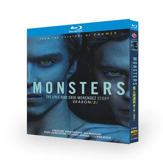 日本語吹替版海外ドラマ「モンスターズ: メネンデス兄弟の物語」 DVD ブルーレイ Blu-ray 高画質 全話収録 ワールドTVブルーレイ専門店