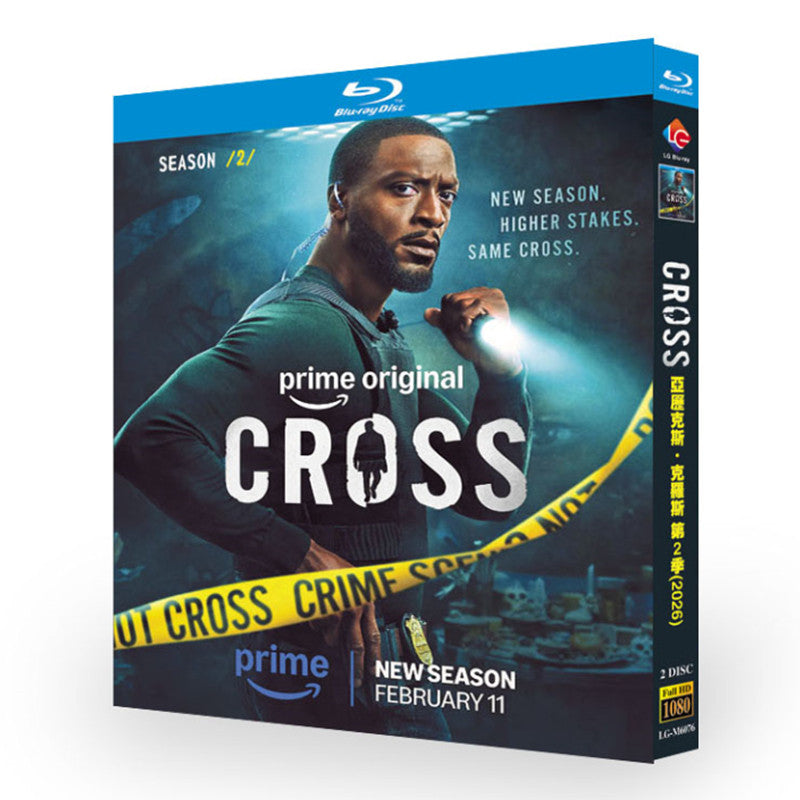 日本語吹替 アレックス･クロス ～狙われた刑事～ シーズン2 Blu-ray BOX